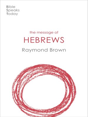 cover image of The Message of Hebrews